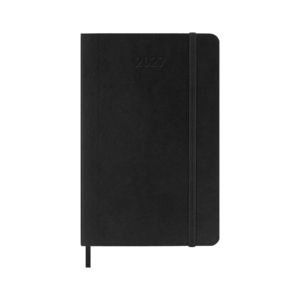 Moleskine, Weekly, Black, 12M, Pocket, Soft: agenda semanal 2027