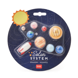 Solar System Erasers: set de gomas de borrar