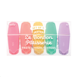 Le Bonbon Patisserie, Pastel Highlighters: Set de 5 marcatextos con aroma