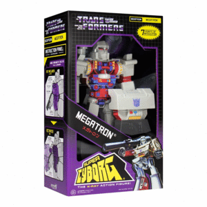 Super Cyborg, Transformers, Megatron, X-Ray: figura coleccionable