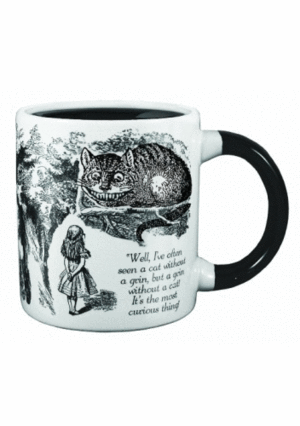 Disappearing Cheshire Cat: taza