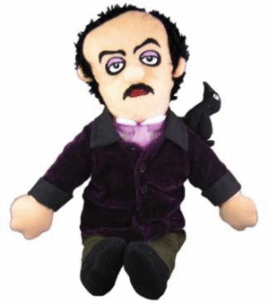 Edgar Allan Poe Little Thinkers: muñeco