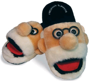 Freudian Slippers: pantuflas (L)