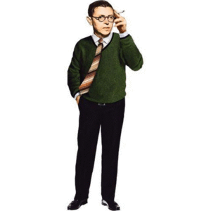 Jean Paul Sartre, Quotable Notables: tarjeta postal