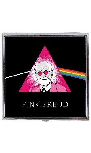 Pink Freud: pastillero de metal