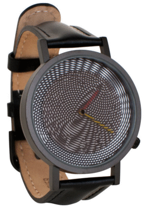 Moiré: reloj de pulsera