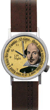 Shakespeare: reloj de pulsera