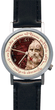 Leonardo Da Vinci: reloj de pulsera