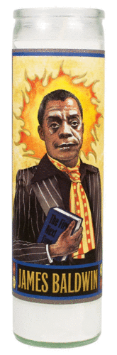 James Baldwin Secular Saint Candle: veladora decorativa 20cm