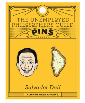 Salvador Dalí and Watch Pins: set de pins coleccionables