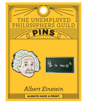Einstein and E=mc2 Pins: set de pins coleccionables