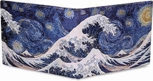 Great Starry Wave: cartera Mighty Wallet