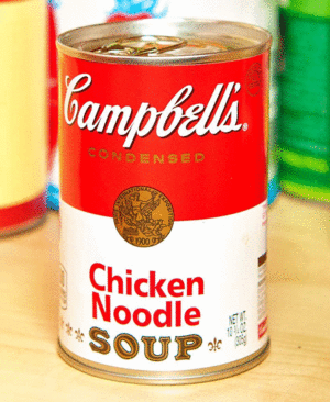 Campbell's Soup Decoy Can Secret Safe: alcancía