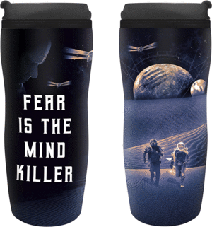 Dune, Fear Is The Mind Killer: vaso térmico 355ml