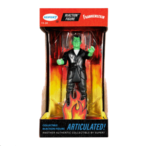 Universal Monsters, Frankenstein, Articulated, Fire Box: figura coleccionable