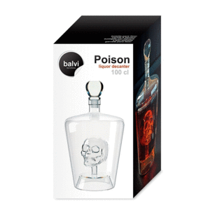 Poison, Liquor Decanter: licorera de vidrio