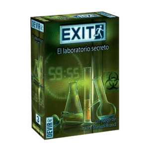 Exit 03, laboratorio secreto: juego de mesa