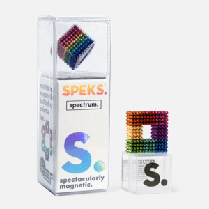Metallic Speks, Multicolor Magnet Balls, Rainbow: magnetos relajantes
