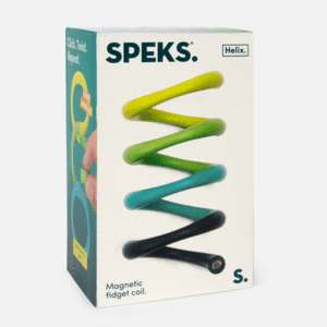 Helix, Acid Magnetic Fidget Coil, Green: figura relajante