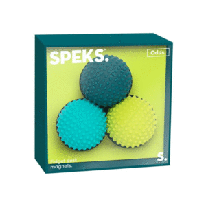 Odds, Green Dots, Silicone Magnets: Set de 3 imanes relajantes