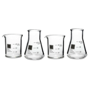 Laboratory Shot Glasses: set de 4 vasos tequileros