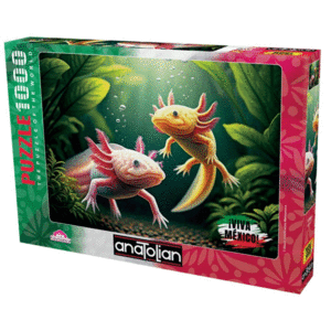 Viva México, Ajolotes: rompecabezas 1000 piezas