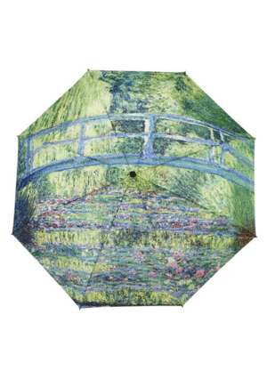 Monet Japanese Bridge: paraguas