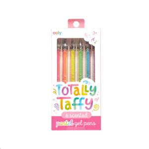 Totally Taffy Gel Pens: Set de 6 bolígrafos de gel