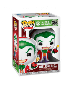 Batman, The Joker as Santa, Funko Pop!: figura coleccionable