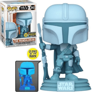 Star Wars, The Mandalorian Glow In The Dark, Especial Edition, Funko Pop!: figura coleccionable