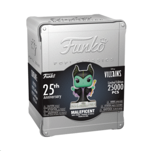 Disney Villains, Maleficent 25th Anniversary, Funko Pop! Exclusive: set de figura coleccionable