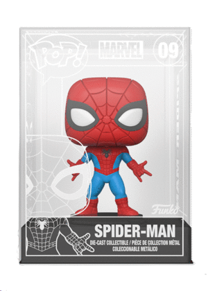 Spider-Man,Diecast Metal Pop! Vinyl, Funko Pop!: figura coleccionable