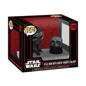 Star Wars, Kylo Ren with Darth Vader's Helmet, Funko Pop! Deluxe