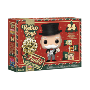 Advent Calendar, 24 days, Retro Toys, Funko Pop!: calendario de adviento con figuras coleccionables