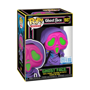 Scream, Ghost Face Black Light, Funko Pop! Movies: figura coleccionable