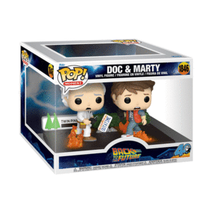 Back To The Future, Doc & Marty, Funko Pop! Moment: set de dos figuras coleccionables