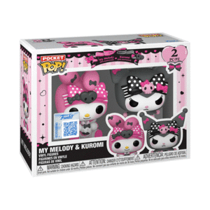 Sanrio, My Melody & Kuromi, Funko Pop! Pocket: set de dos figuras coleccionables