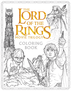 Lord of the Rings Movie Trilogy Coloring Book, The