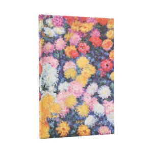 Monet’s Chrysanthemums, Maxi, Hardcover: agenda semanal 2026
