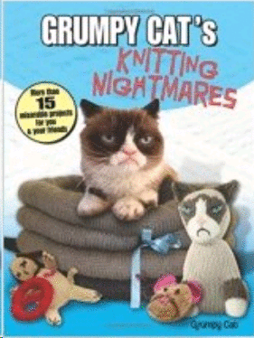 Grumpy cat´s knitting nightmares