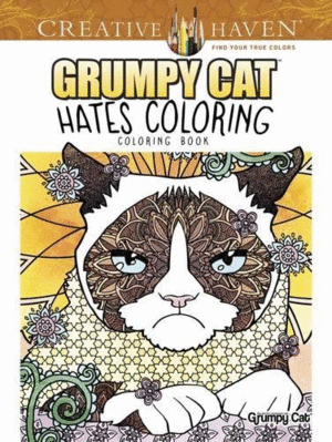 Grumpy Cat Hates Coloring