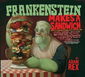 Frankenstein makes a sandwich