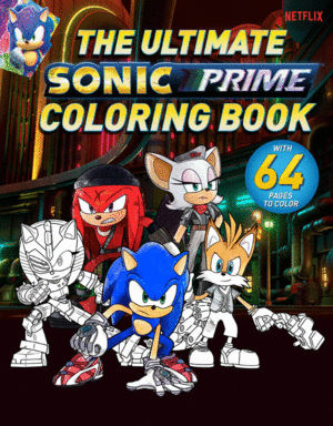 Ultimate Sonic Prime Coloring Book, The