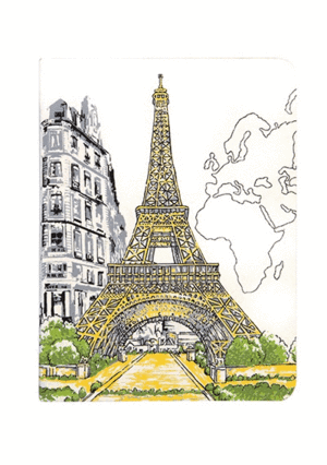 Paris Eiffel Tower: libreta