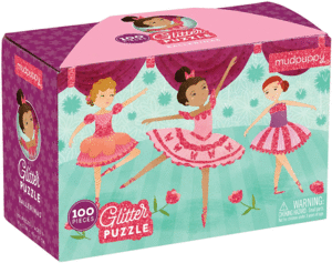 Ballerinas Glitter: rompecabezas 100 piezas