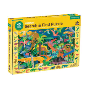 Search & Find Puzzle, Dinosaurs: rompecabezas 64 piezas