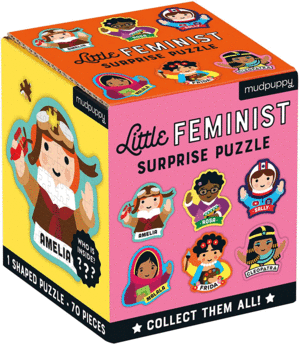 Little Feminist: rompecabezas sorpresa 70 piezas