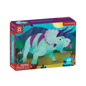 Triceratops, Mini Puzzle: rompecabezas 48 piezas