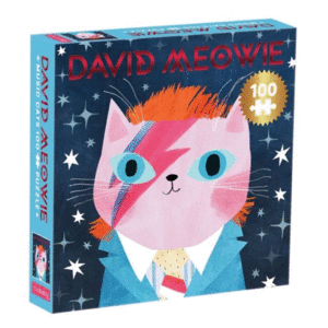 David Meowie: rompecabezas 100 piezas