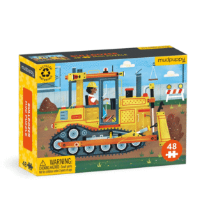 Bulldozer, Mini Puzzle: rompecabezas 48 piezas